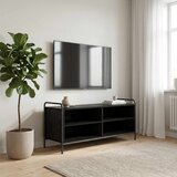  TV ormar 140 x 39,5 x 50 cm Crni hrast Konstruirano drvo | shoptok.hr