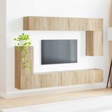  Set TV komoda 5 kom. Sonoma hrast Konstruirano drvo | shoptok.hr