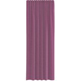 Voile zavjese s džepovima za šipke 2 kom. ljubičaste Ljubičasta 140 x 260 cm | Shoptok.si