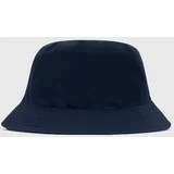 Barbour Dvostrani šešir Hutton Reversible Bucket Hat boja: tamno plava, MHA0839