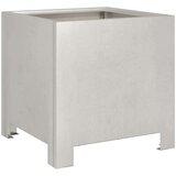 vidaXL Vrtna sadilica antracit 30x30x30 cm od nehrđajućeg čelika | shoptok.hr
