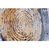 Slikana slika na platnu apstrakt 50x50 cm