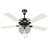 Ferotehna stropni ventilator (4 x 60 w, premer: 122 cm, iz mdf, srebrn) Cene