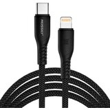 Mossily USB kabl JT212, Type-C to Lightning, 30W PD, 1m, Crni Cene