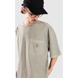 Carhartt WIP Loose Pocket T-shirt shady green / garment dyed Cene