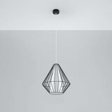  Obesna svetilka DEMI črna, (21347651) | Shoptok.si