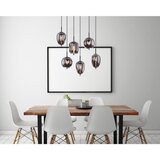 Globo 15345-6 - Luster na sajli BLACKY 6xE14/40W/230V crna | Eponuda.com