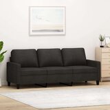  Trosjed od tkanine Crna 180 cm Cijene