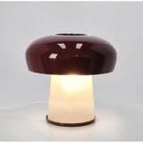 BIZZOTTO Bordo rdeča kovinska namizna svetilka s steklenim senčilom (višina 35 cm) Clevely – | Shoptok.si