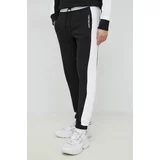 Calvin Klein Jeans Donji dio trenirke boja: crna, s uzorkom