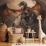  Foto tapeta - Dragon castle 200x140 Vodootporna | shoptok.hr