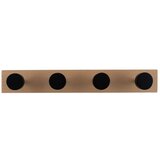 PT LIVING Crna zidna vješalica od masivnog bora Knobs – | shoptok.hr