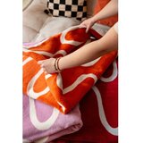 noo.ma Narančasta deka 150x200 cm Swirl – | shoptok.hr