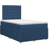  Boxspring krevet s madracem Plava 120 x 190 cm Tkanina - Plava 120 x 190 cm Dizajn linija | shoptok.hr