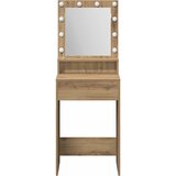  Toaletni stol s policom Umjetnički hrast 50 x 41 x 135 cm | shoptok.hr