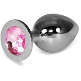 Lovetoy plug anal metal rosebud classic z velikostjo dragulja l l, (21077652) Cene