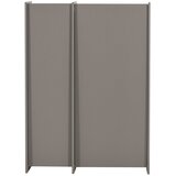 WOOOD Siva omarica v jesenovem dekorju 102x140x44 cm Brock – | Shoptok.si