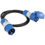 As-schwabe 61402 tok podaljšek 16 A črna\, modra 1.5 m H07RN-F 3G 2\,5 mm², (20433827) | Shoptok.si