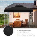  Platno za gazebo paviljon 3x3m Crna | Eponuda.com