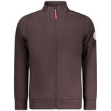  Muška Smeđa Zip Majica NORWAY 1963 | shoptok.hr