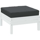  Paletni podni jastuk od tkanine 60 x 60 x 8 cm crni | shoptok.hr