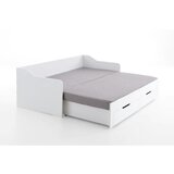 XORA POSTELJA 90/180 cm x 200 cm , leseni material bela | Shoptok.si