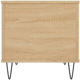 vidaXL klubska mizica sonoma hrast 60x44,5x45 cm inženirski les | Shoptok.si