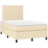  Krevet box spring s madracem krem 120 x 190 cm od tkanine | shoptok.hr