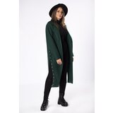 Ptakmoda płaszcz z rozcięciami po bokach | Shoptok.si