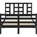  Uzglavlje za krevet boja meda 206 x 4 x 100 cm masivna borovina | Eponuda.com