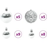  Umjetno božićno drvce 150 LED lampica Topla bijela PVC i metal | shoptok.hr