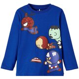 name it Majica 'Froda' temno modra / meta / rjasto rdeča / bela | Shoptok.si