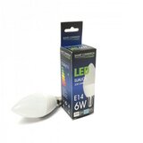 ECOLIGHT INDUSTRIAL  CO.LTD. CHINA Ecolight industrial led E14/6W/6.500K/460LM/CANDLE-MAT/25.000H/230V/SMART ( E146FC/Z )