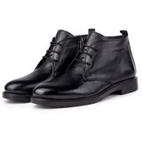 Ducavelli Jacquard Genuine Leather and Rubber Sole Men's Long Boots, Turtleneck Boots, Ankle Boots. | Shoptok.si