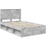  Konstrukcija postelje Beton 120 x 200 cm Masivno borovo les, (5000104274) | Shoptok.si