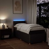  Krevet s oprugama i madracem tamnosmeđi 80x200 cm od tkanine | shoptok.hr