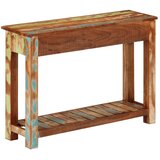  Konzolni stol 110 x 30 x 76 cm od masivnog obnovljenog drva | shoptok.hr
