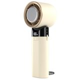 INF Prenosni mini USB ventilator s polprevodniškim hlajenjem in LCD Beige, (5000286606) | Shoptok.si