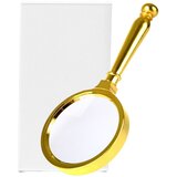 INF Pozlačeno povečevalno steklo z okroglim ročajem 80 mm, (21732258) | Shoptok.si