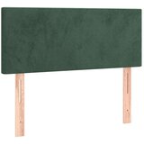 vidaXL Box spring krevet s madracem tamnozeleni 80 x 200 cm baršunasti | shoptok.hr
