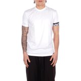 Dsquared Majice s kratkimi rokavi D9M3S6190 Bela Cene