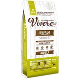 VIVERE Suva hrana za odrasle pse medium Buffalo, 12kg Cene