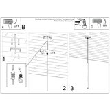  Obesna svetilka PASTELO 1 les, (21347631) | Shoptok.si