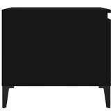 vidaXL Stolić za kavu crni 100 x 50 x 45 cm od konstruiranog drva | shoptok.hr