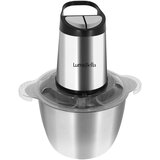 NOBRAND Luma Bella, Električni strojček za mletje 800W večnamenski 3L, Srebrna, (5000071558) | Shoptok.si