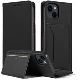 INORCO Ovitek za telefon proti padcem za iPhone 14 Plus, stojalo, denarnica, koži prijazen magnetni ovitek za telefon iz PU usnja, (22034710) Cene