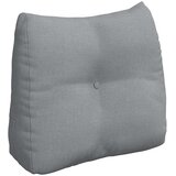  Jastuk za leđa Svijetlo siva 60 x 24 x 50 cm tkanina | shoptok.hr