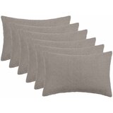 Presvlaka za jastuk 6 pcs HEERLEN Svjetlosiva 40 x 60 cm Bouclé | shoptok.hr