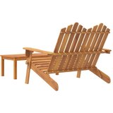  2-dijelna vrtna garnitura Adirondack od masivnog drva bagrema | shoptok.hr