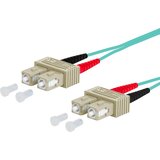 Metz Connect 151J1EOEO20E steklena vlakna optična vlakna priključni kabel [2x moški konektor SC - 2x moški konektor SC] 50/125 µ Multimode OM3 2.00 m, (20437555) Cene